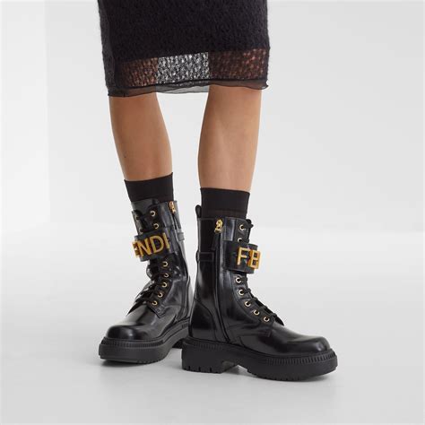 bottes fendi femme|fendi leather boots.